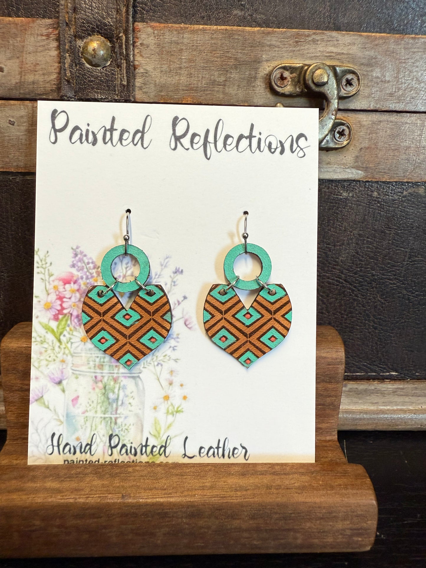 Boho Heart Earrings