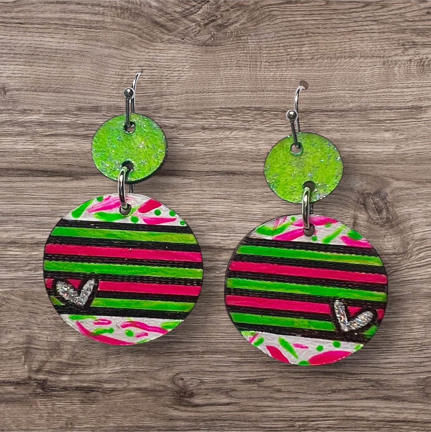 Neon Blast Earrings