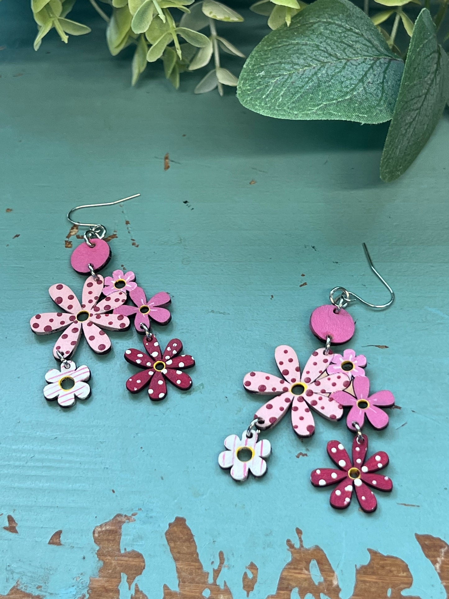 Flower Drop Dangles