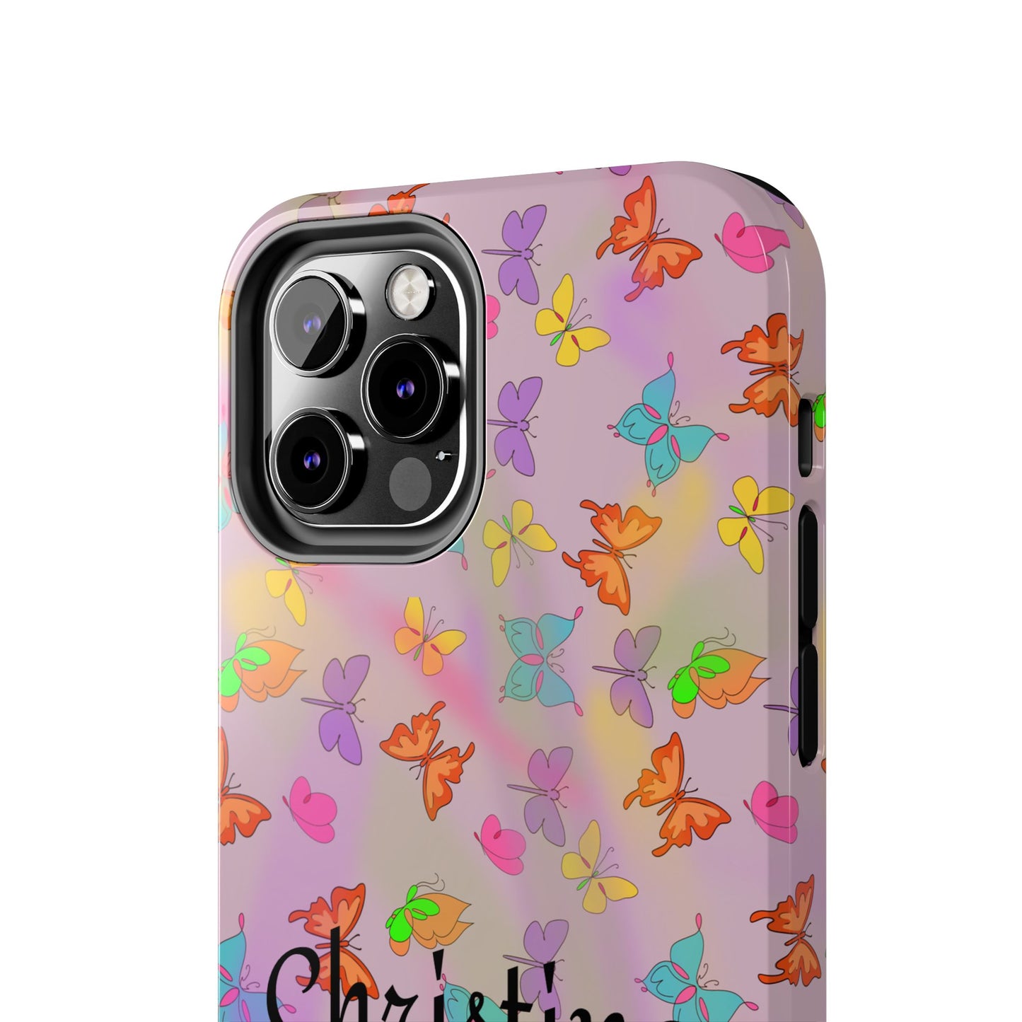 Butterfly Phone Case Personalized with Name