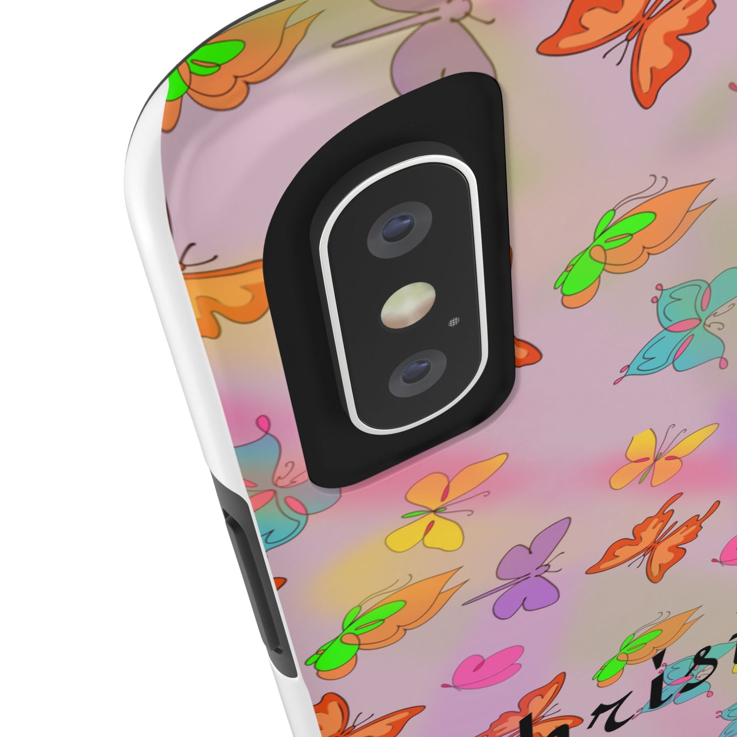 Butterfly Phone Case Personalized with Name