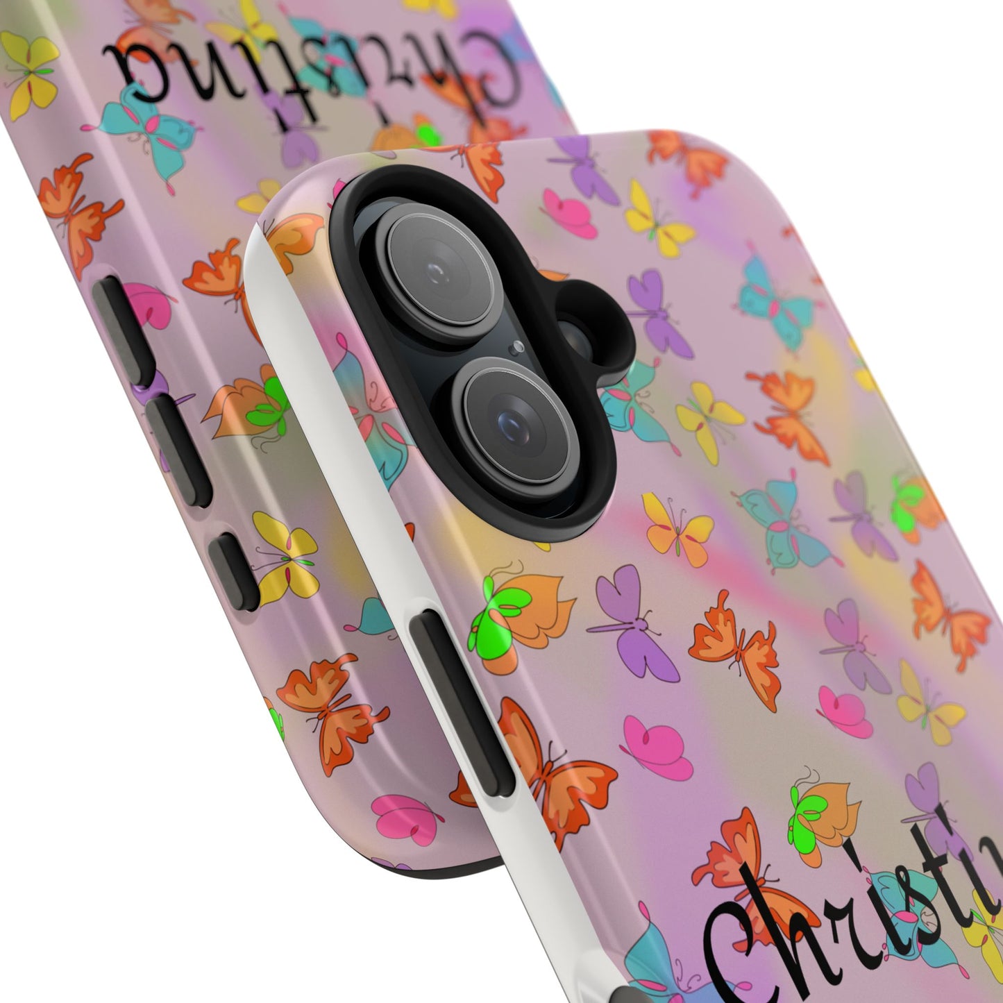 Butterfly Phone Case Personalized with Name