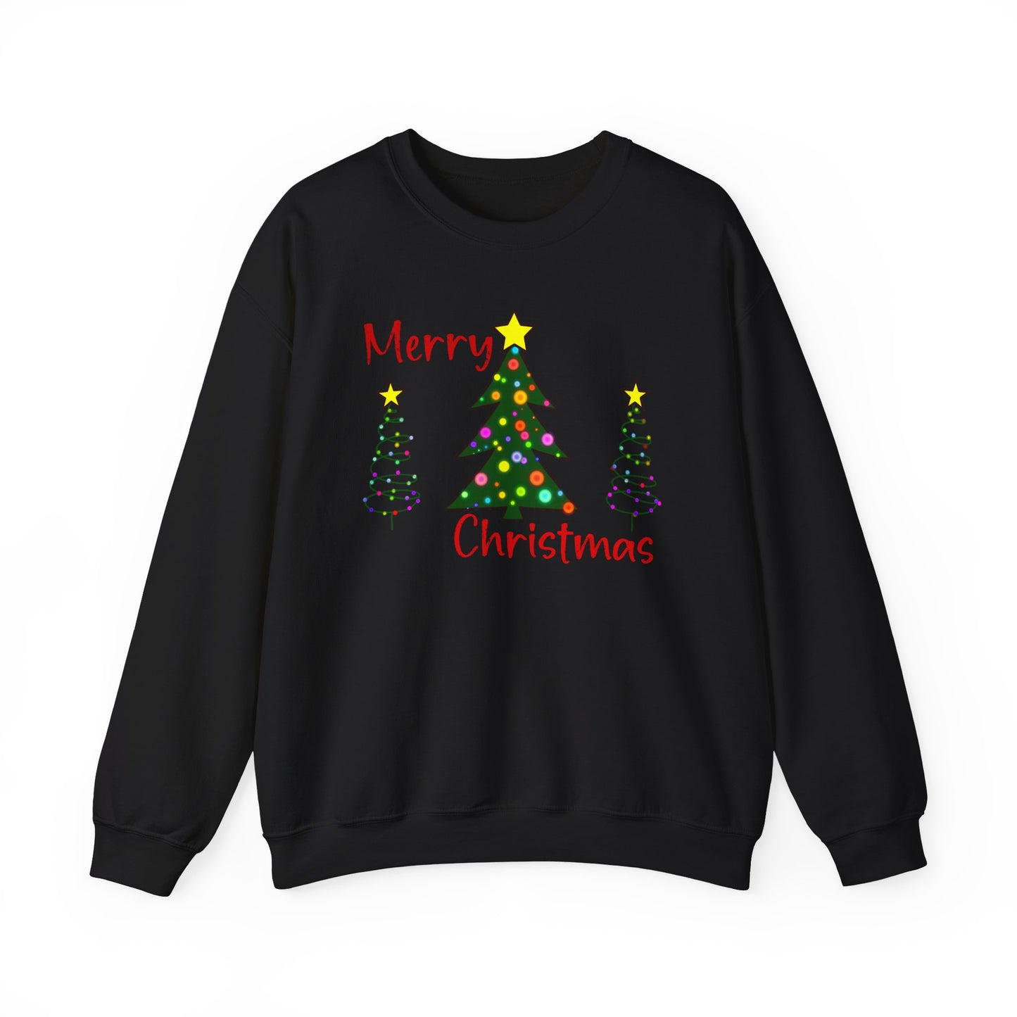 Christmas Trees Crewneck Sweatshirt Merry Christmas Shirt