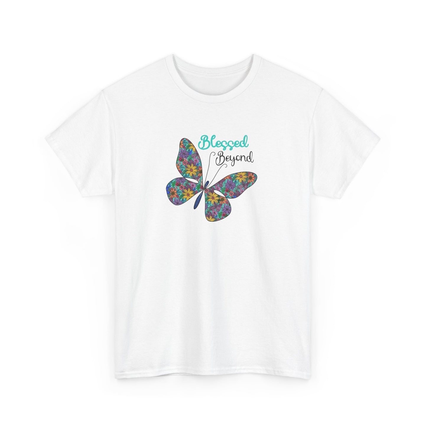 Colorful ButterflyHeavy Cotton Tee