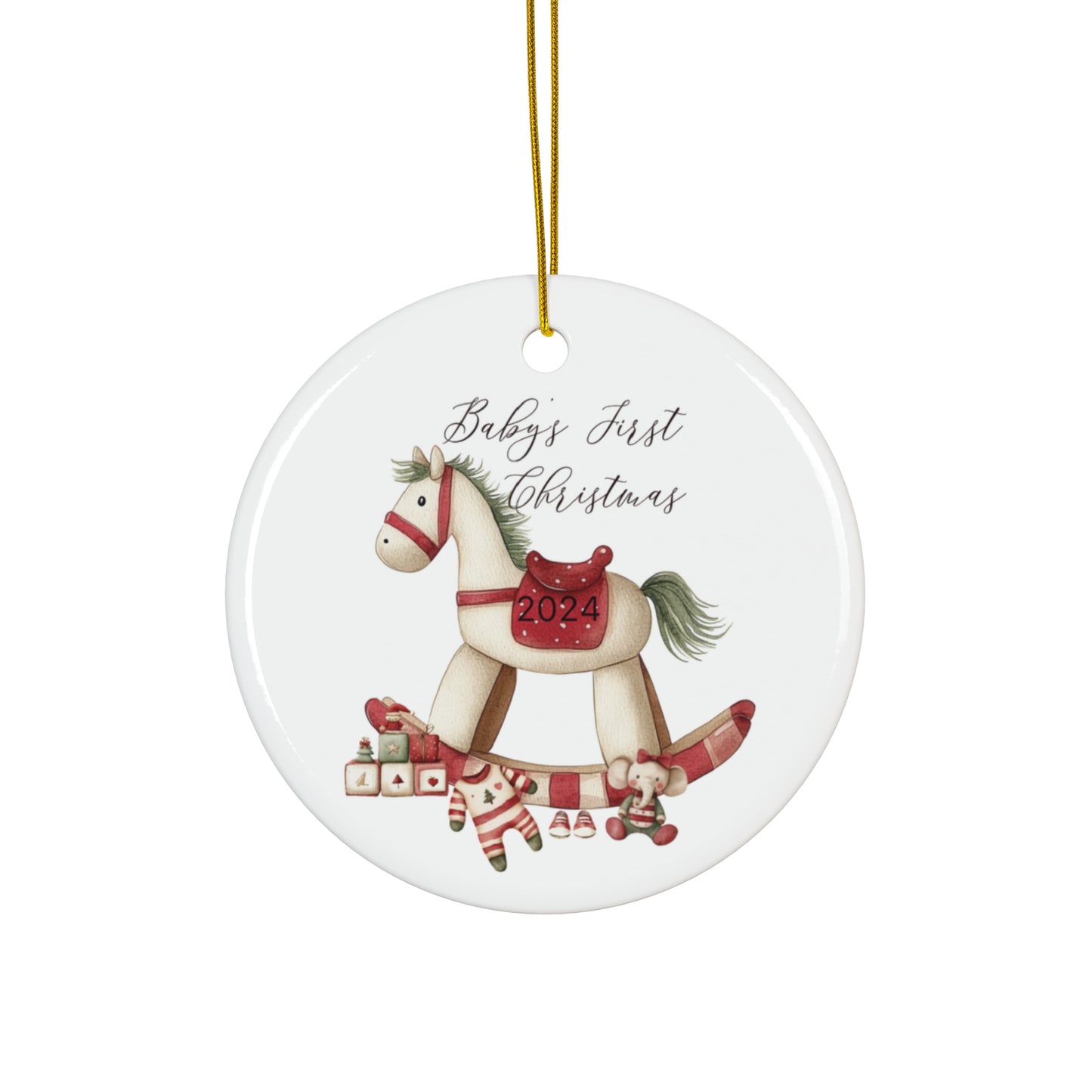 Christmas Ceramic Ornament