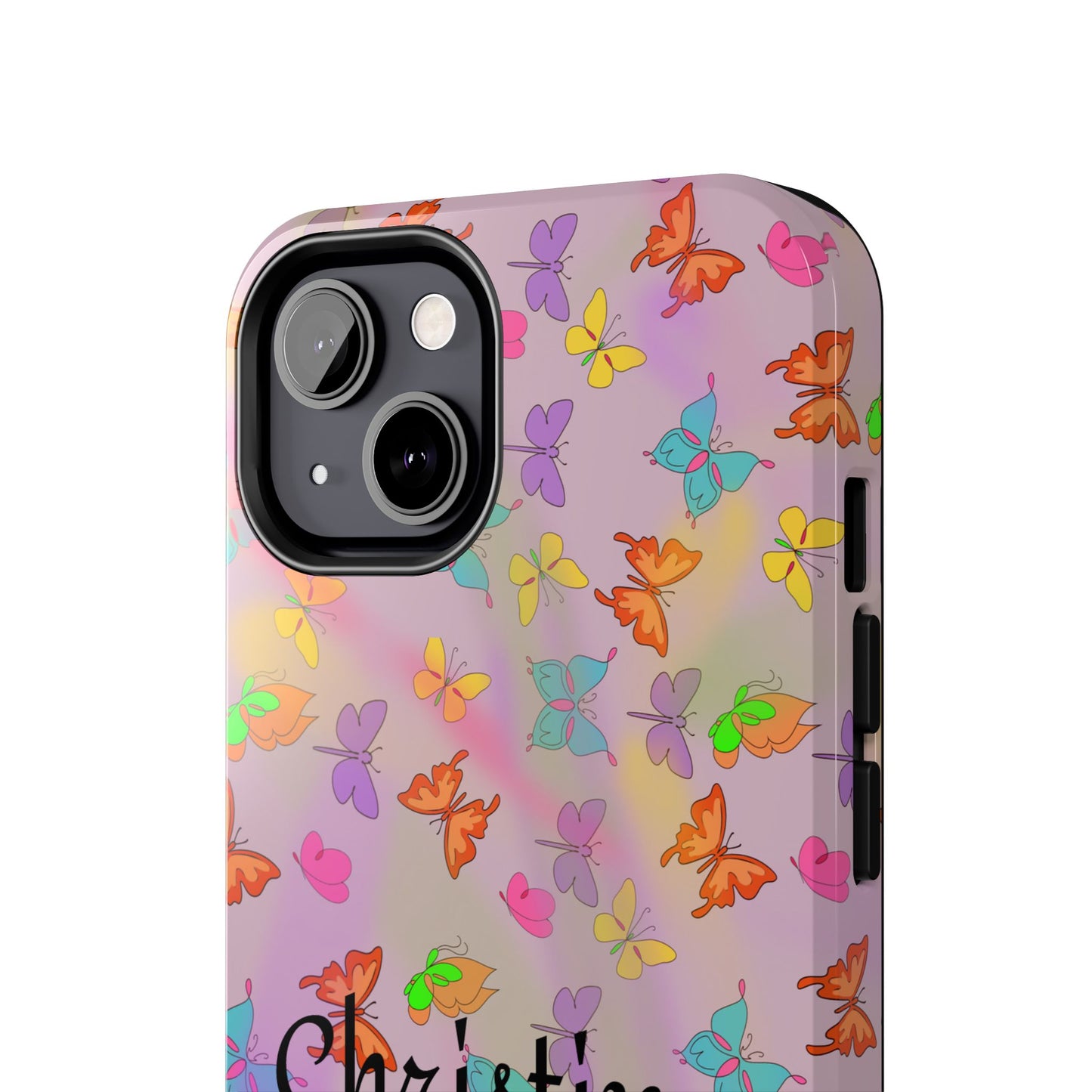 Butterfly Phone Case Personalized with Name