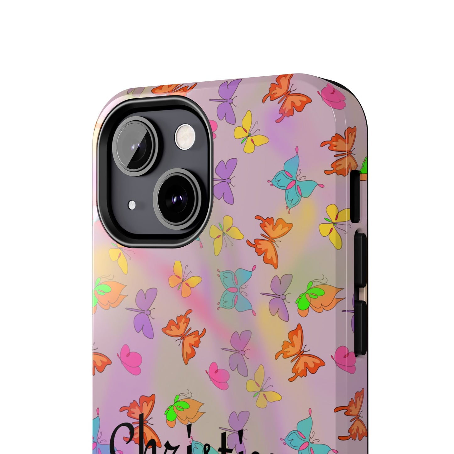 Butterfly Phone Case Personalized with Name