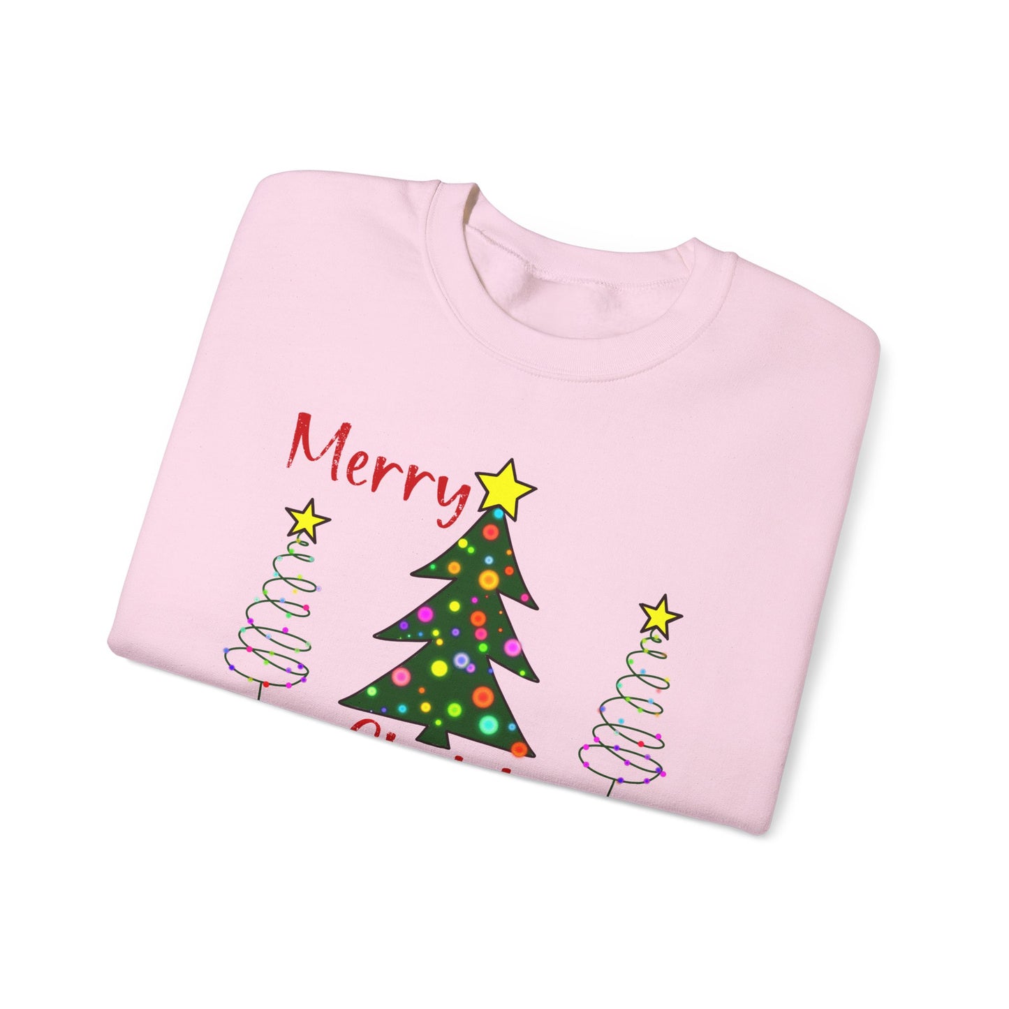 Christmas Trees Crewneck Sweatshirt Merry Christmas Shirt