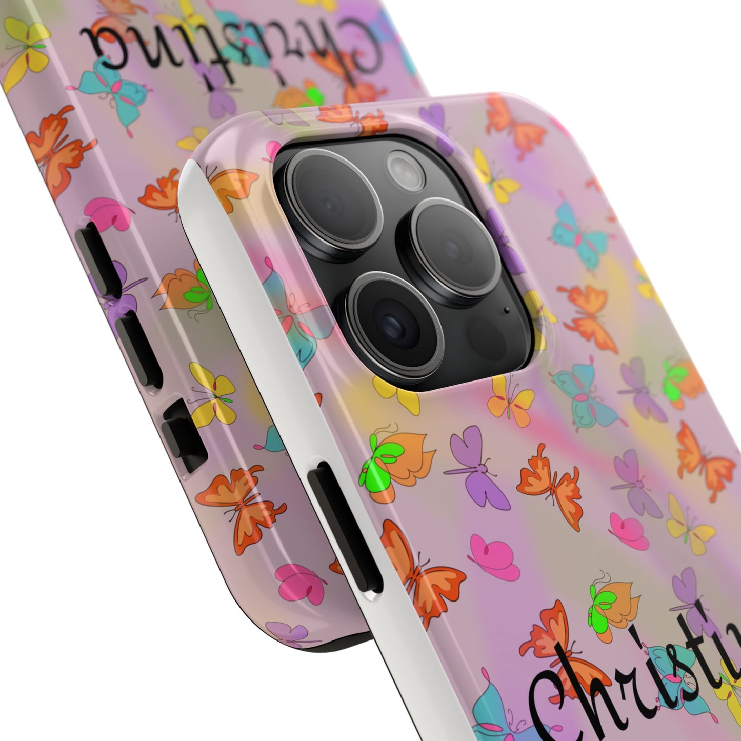 Butterfly Phone Case Personalized with Name