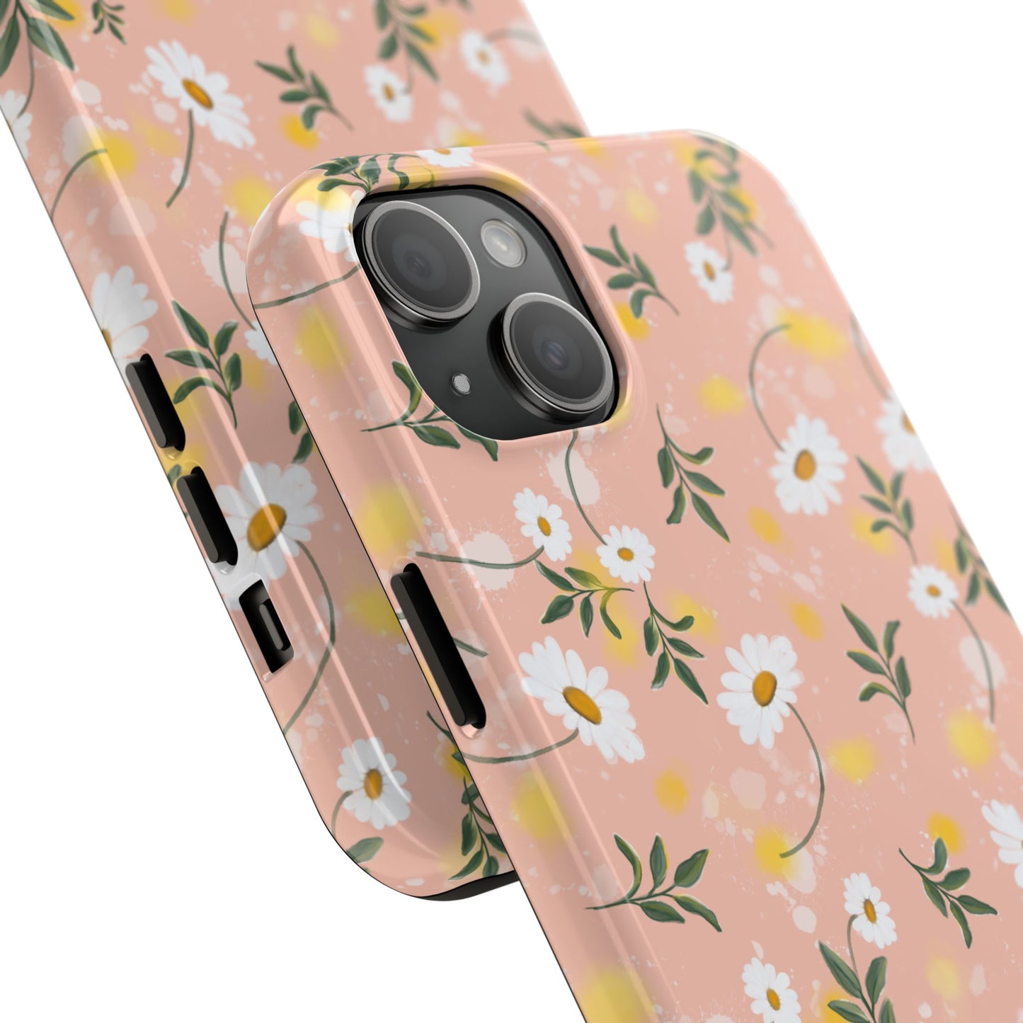 Watercolor Daisy Tough Phone Case