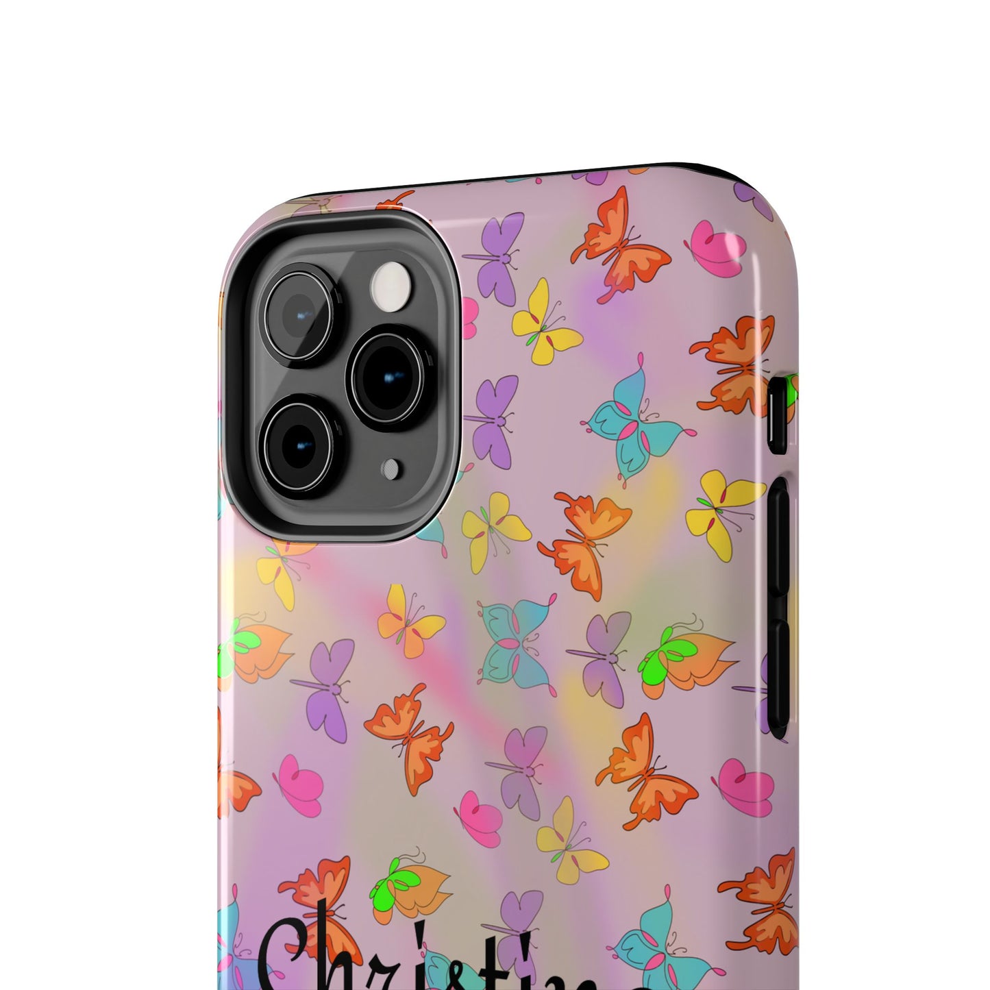 Butterfly Phone Case Personalized with Name