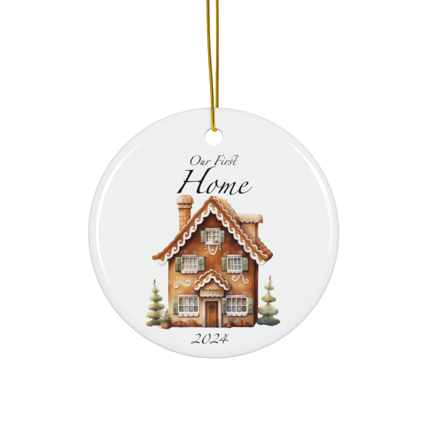 Christmas Ceramic Ornament