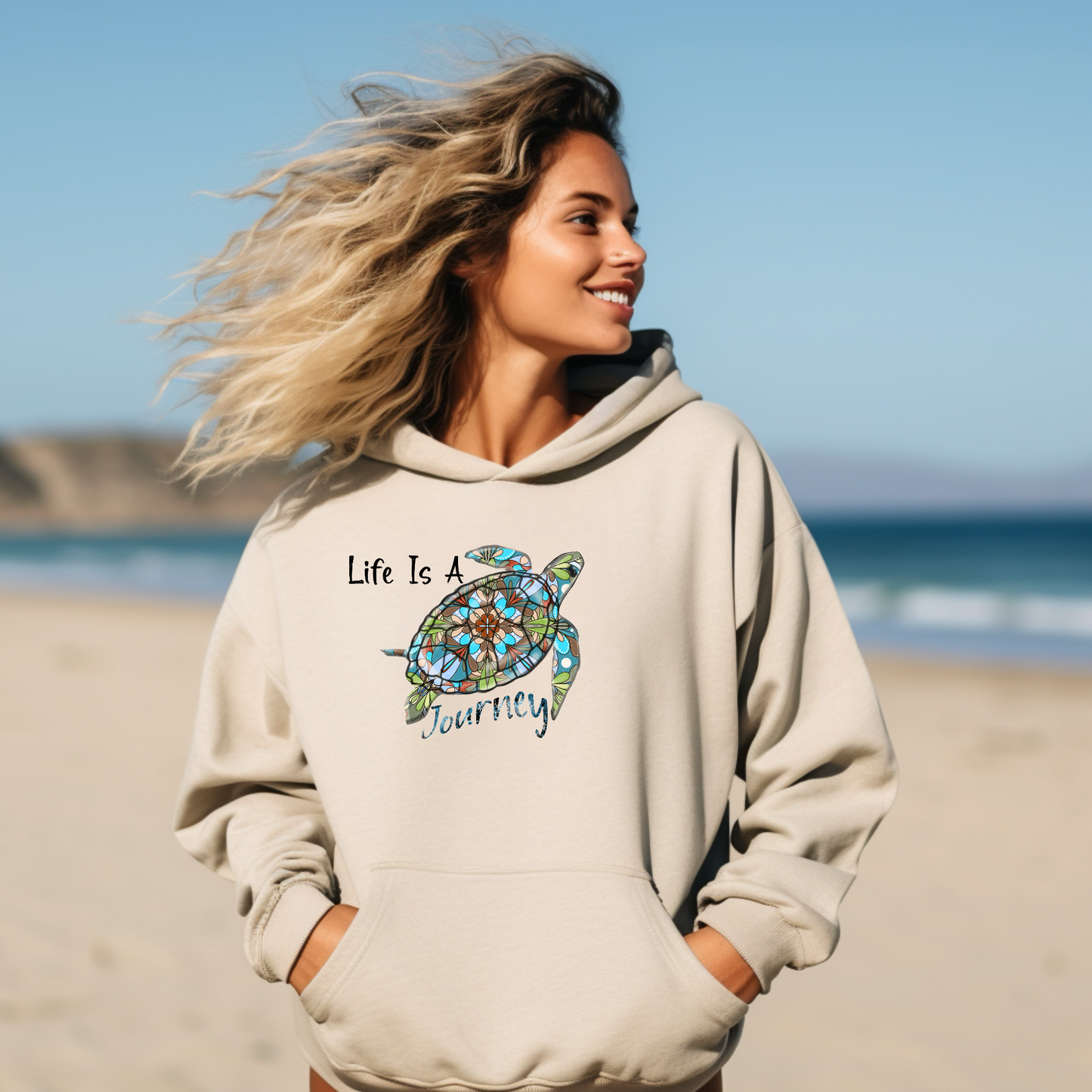 Turtle  Hooded Sweatshirt