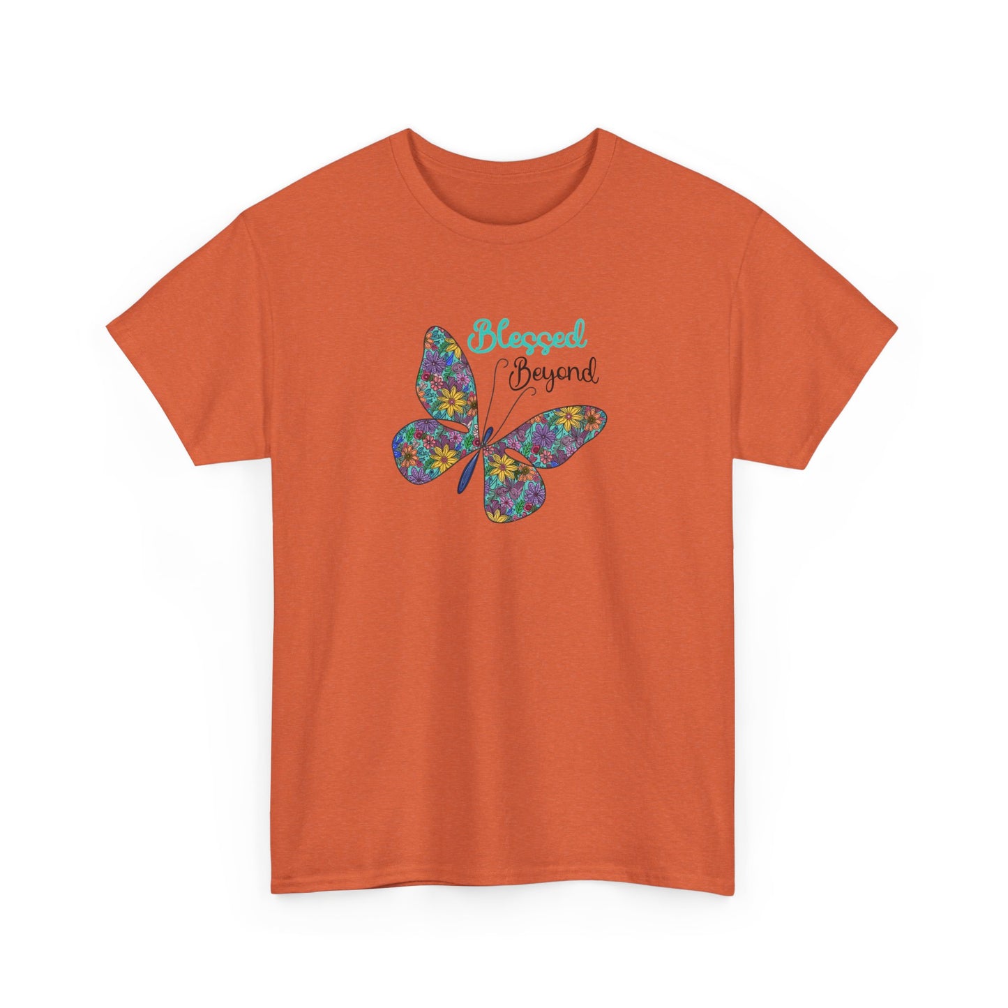 Colorful ButterflyHeavy Cotton Tee