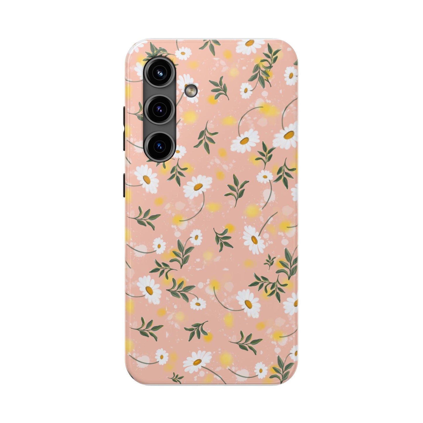 Watercolor Daisy Tough Phone Case