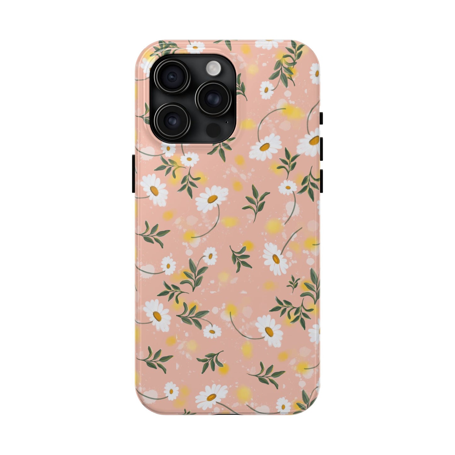 Watercolor Daisy Tough Phone Case