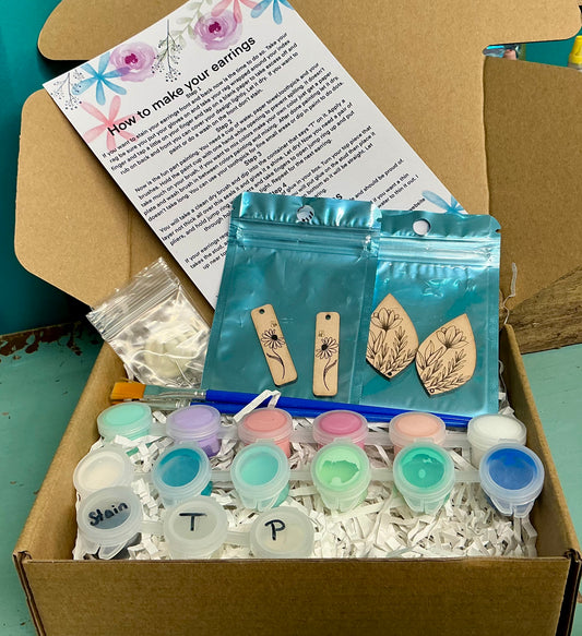 DIY Earring Paint Kits