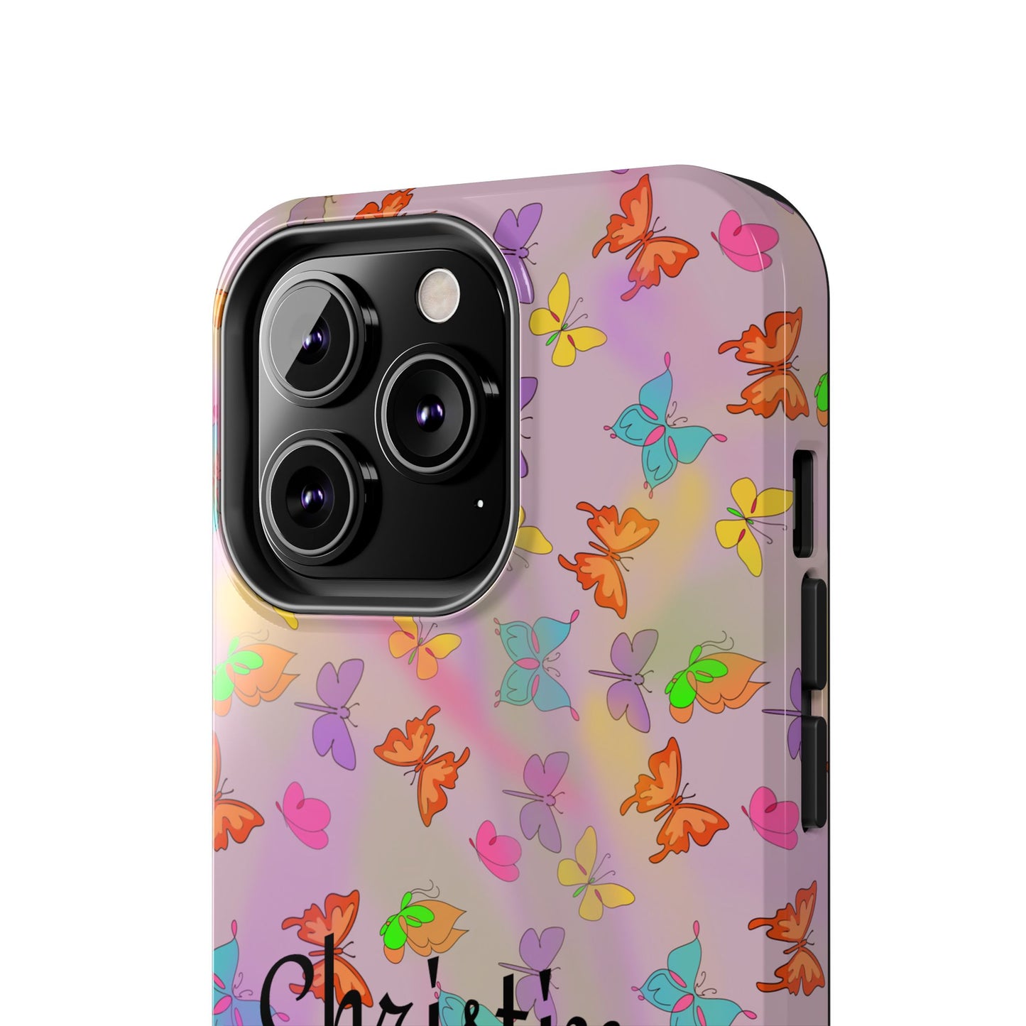 Butterfly Phone Case Personalized with Name