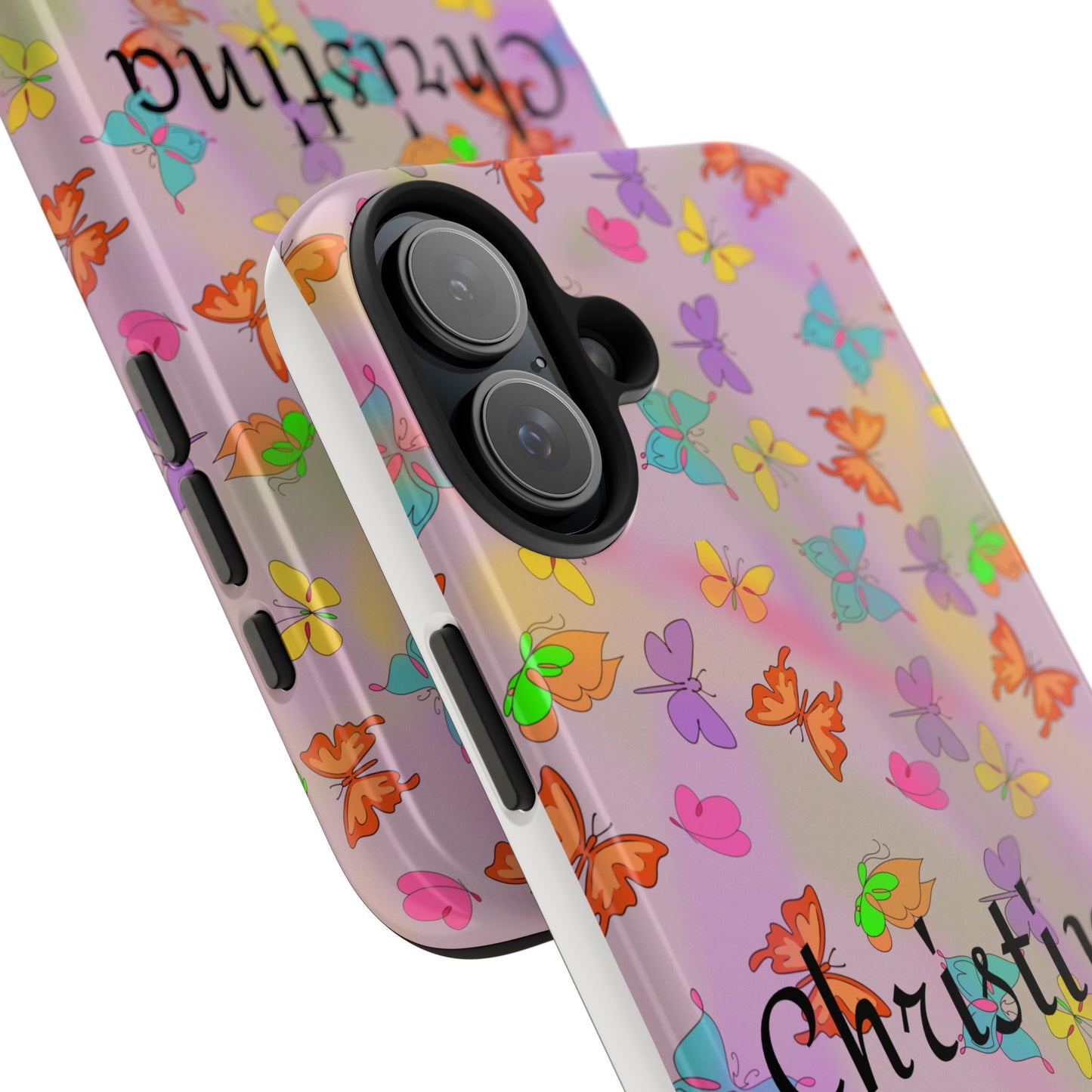 Butterfly Phone Case Personalized with Name