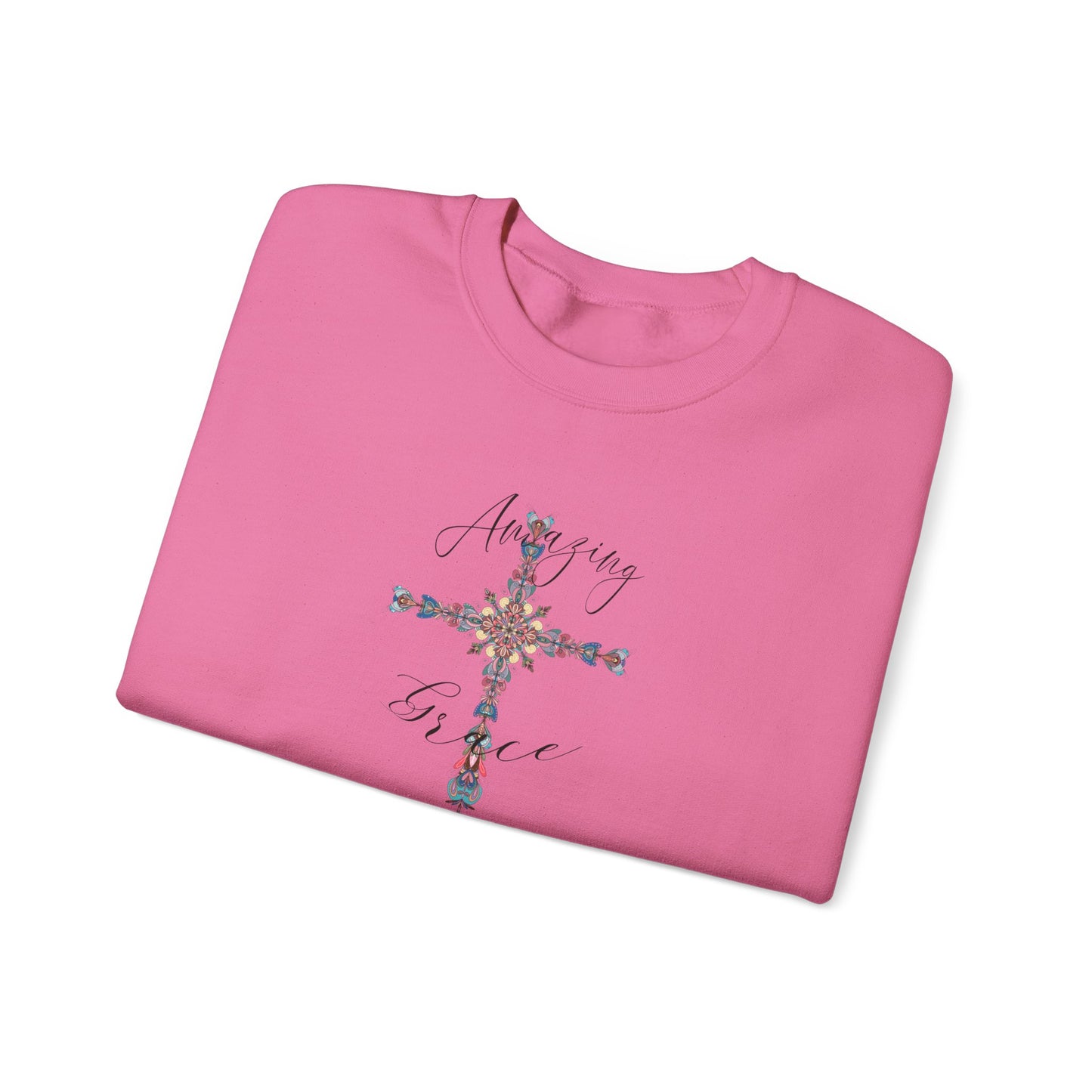 Pastel Cross Crewneck Sweatshirt