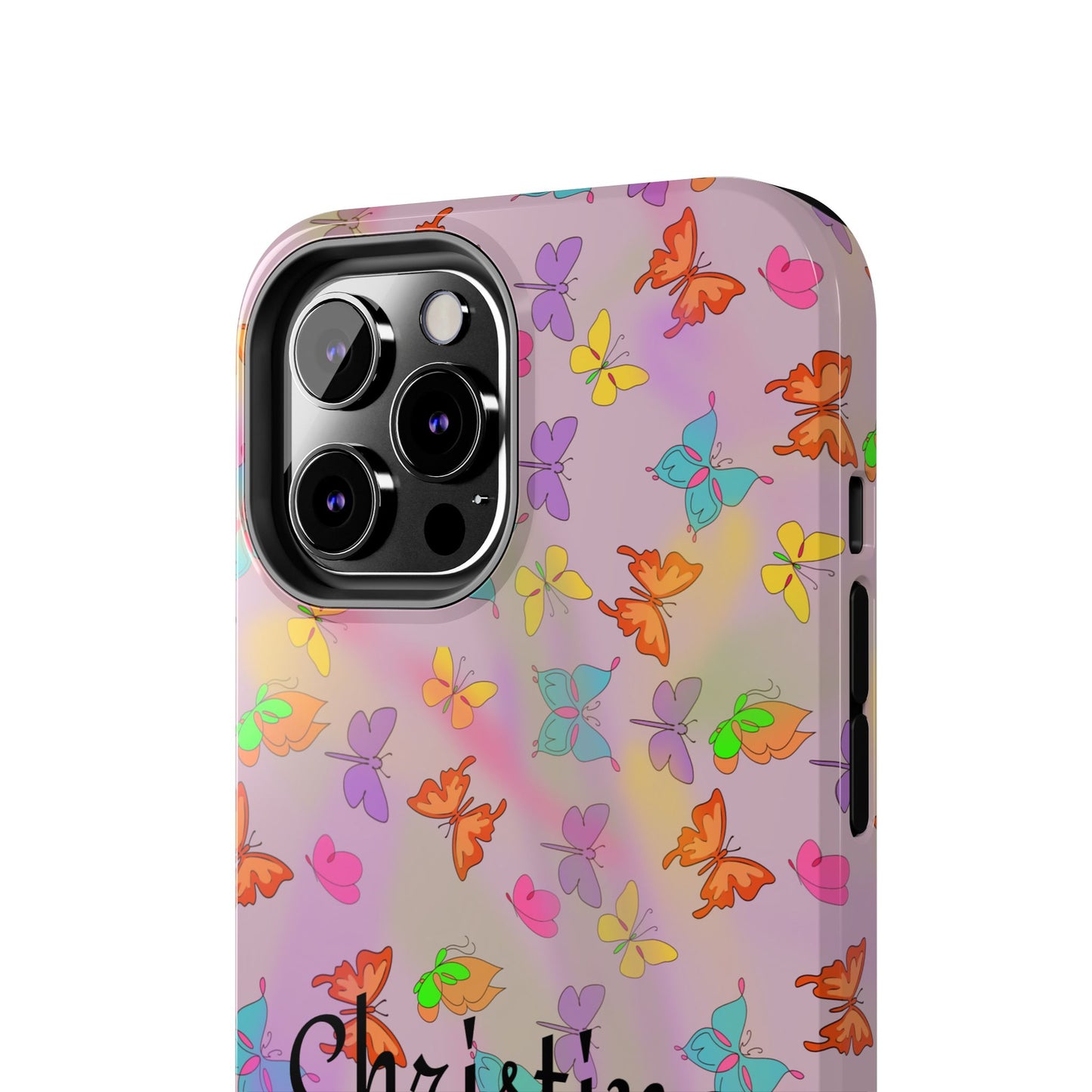 Butterfly Phone Case Personalized with Name