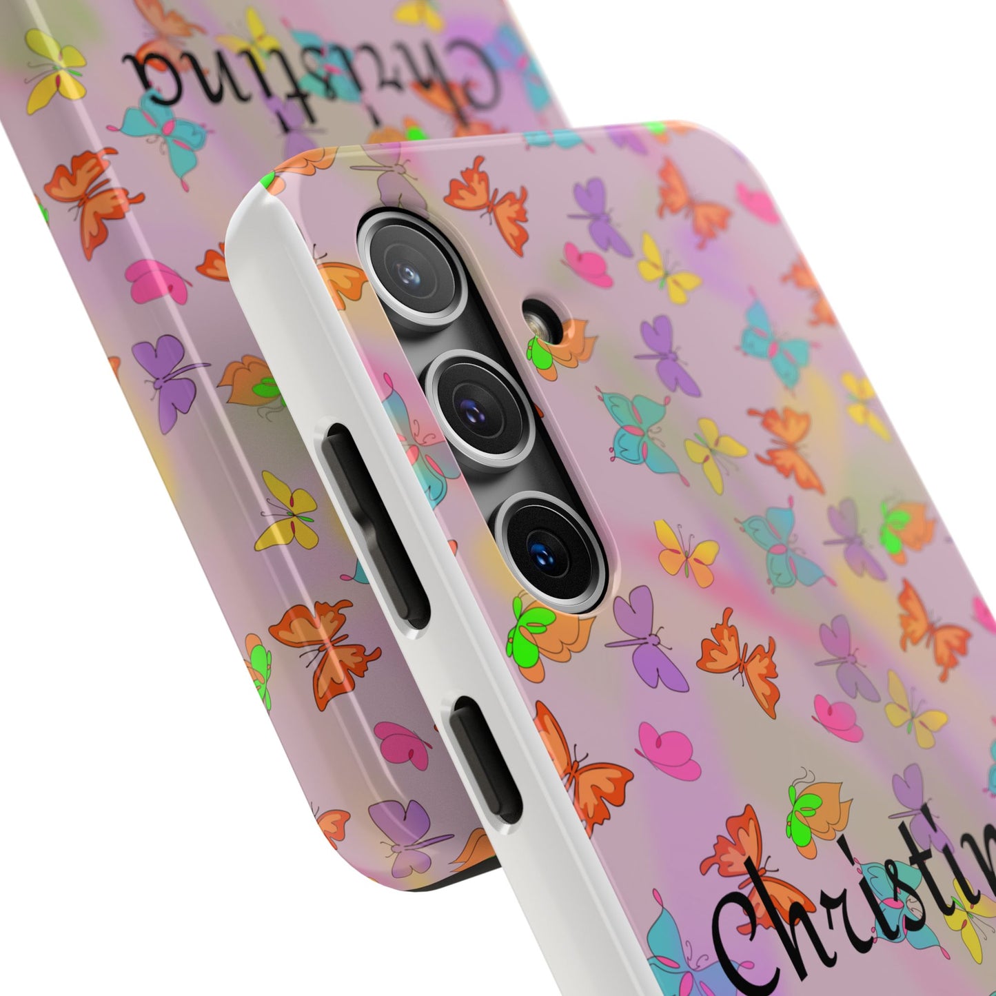 Butterfly Phone Case Personalized with Name