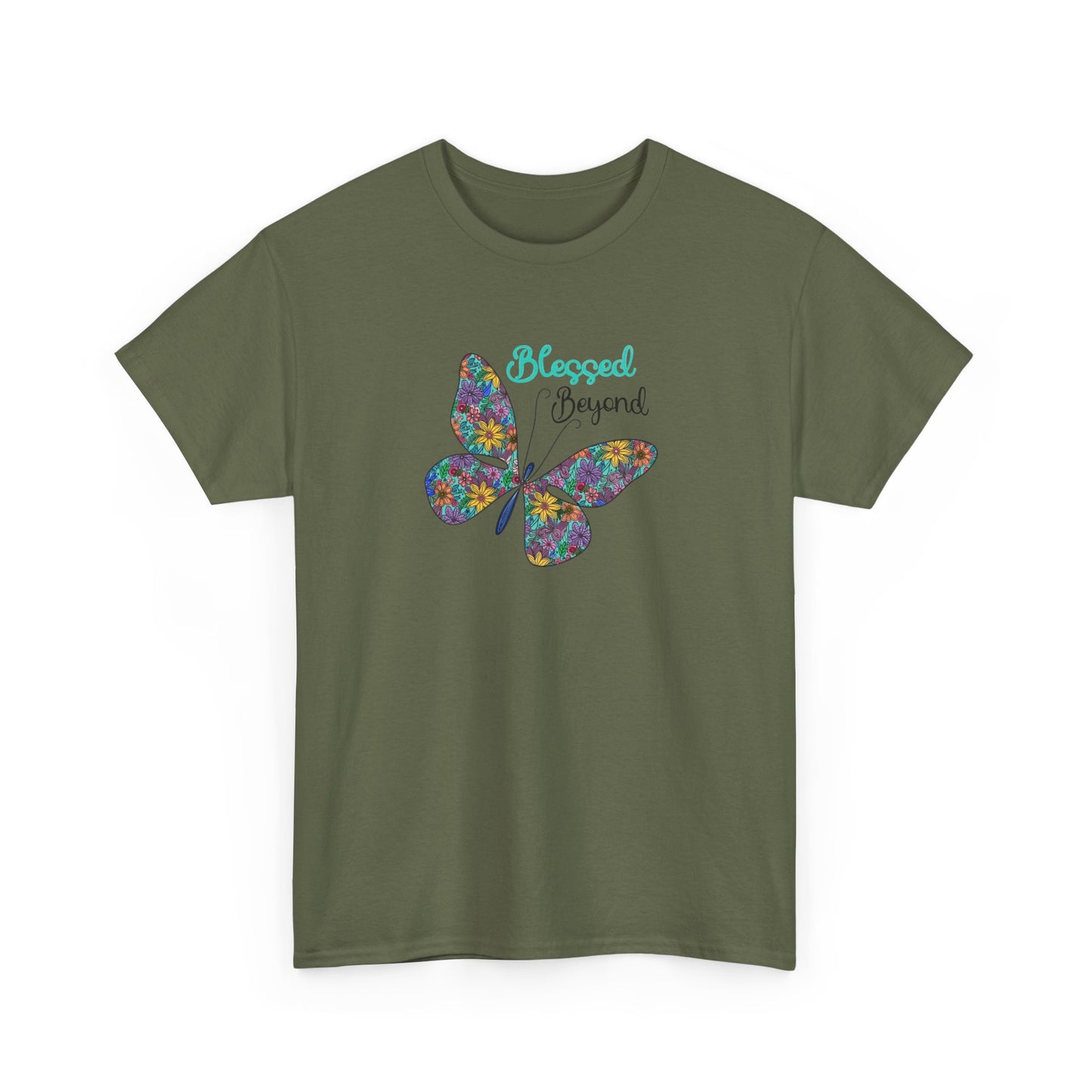 Colorful ButterflyHeavy Cotton Tee