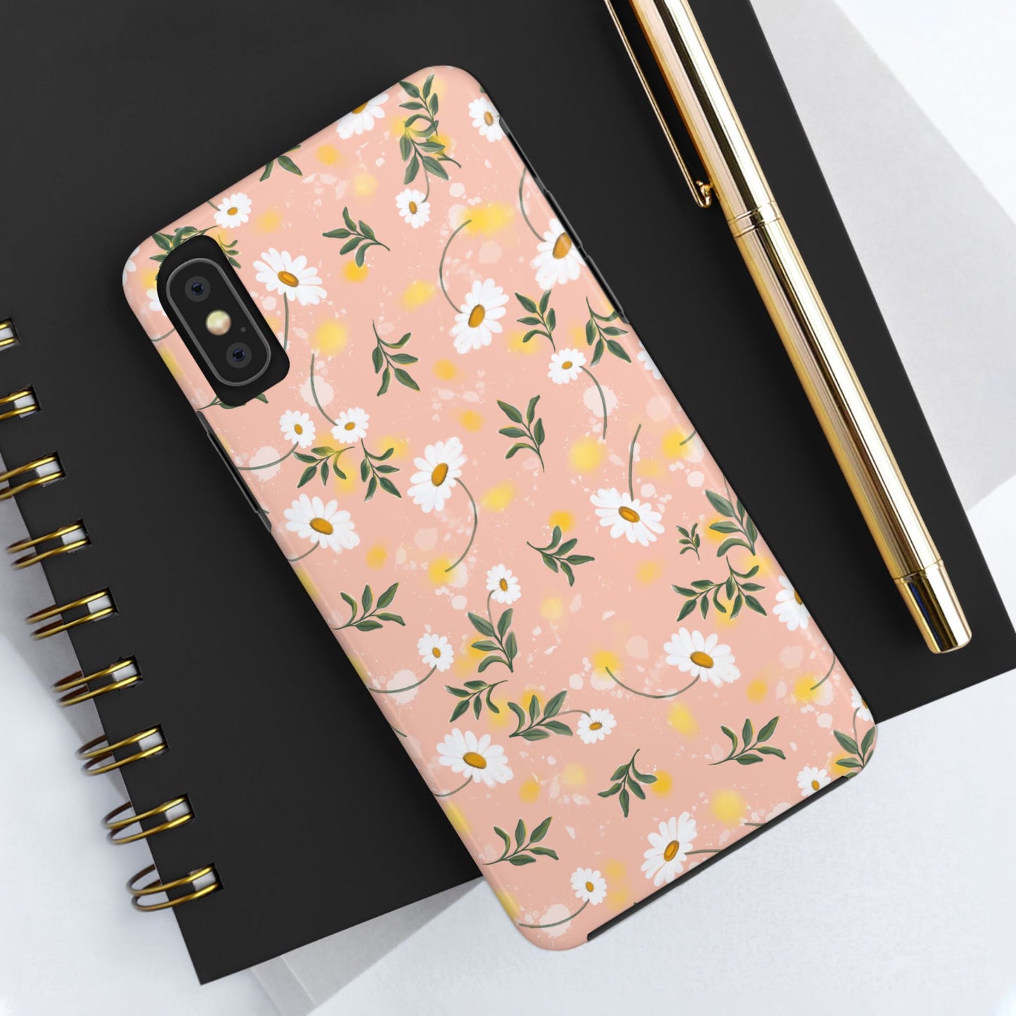 Watercolor Daisy Tough Phone Case