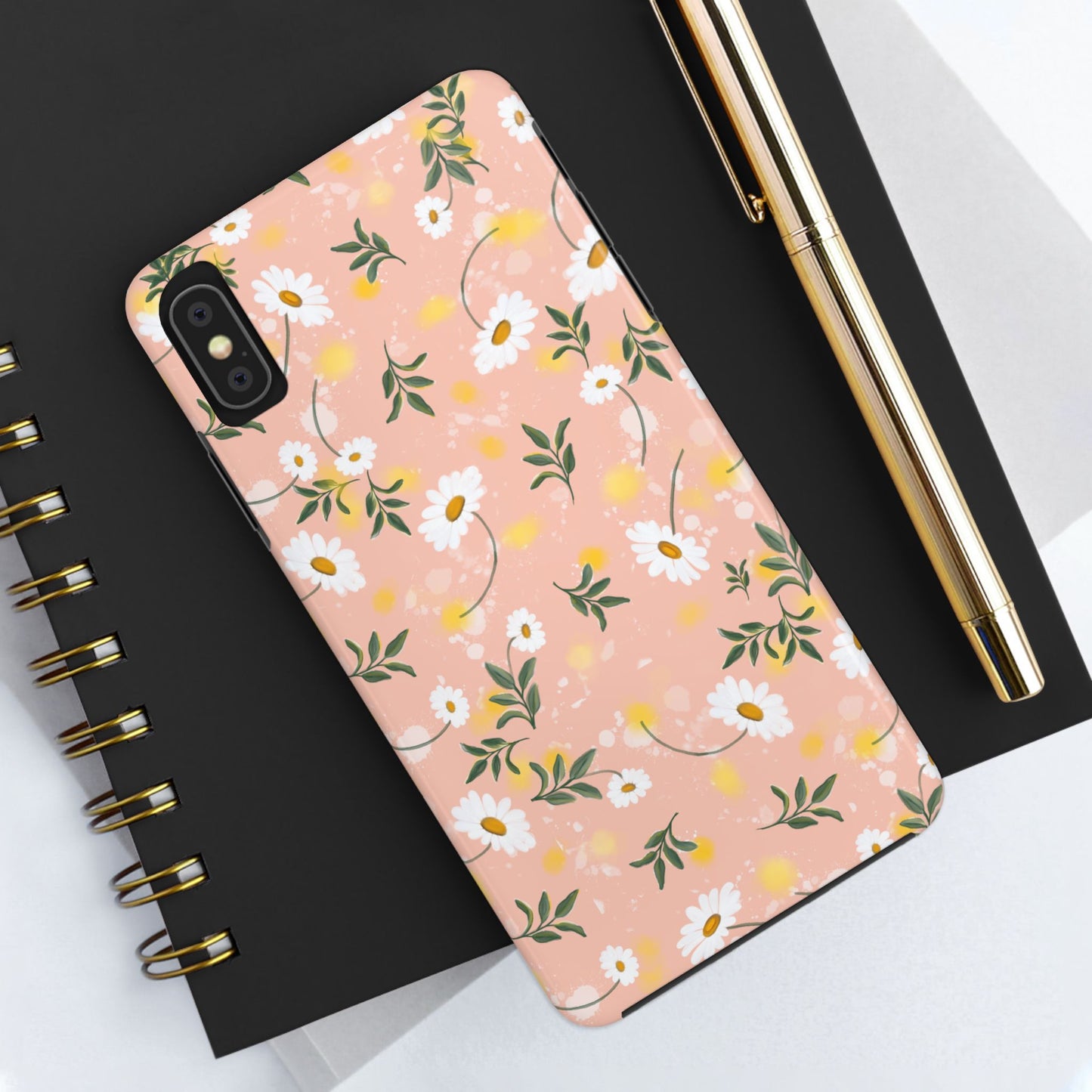 Watercolor Daisy Tough Phone Case