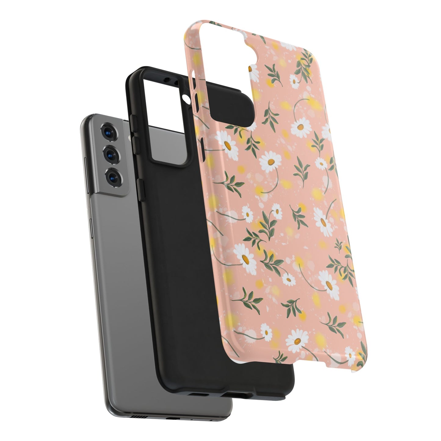 Watercolor Daisy Tough Phone Case