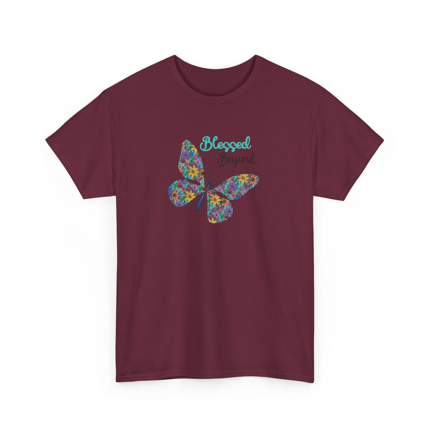 Colorful ButterflyHeavy Cotton Tee