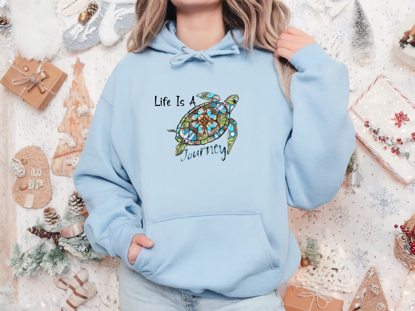 Turtle  Hooded Sweatshirt