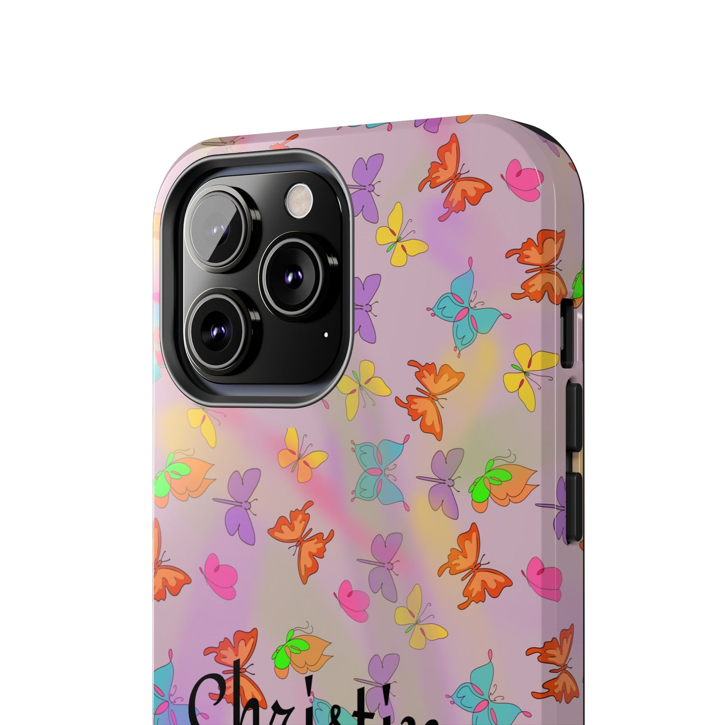 Butterfly Phone Case Personalized with Name