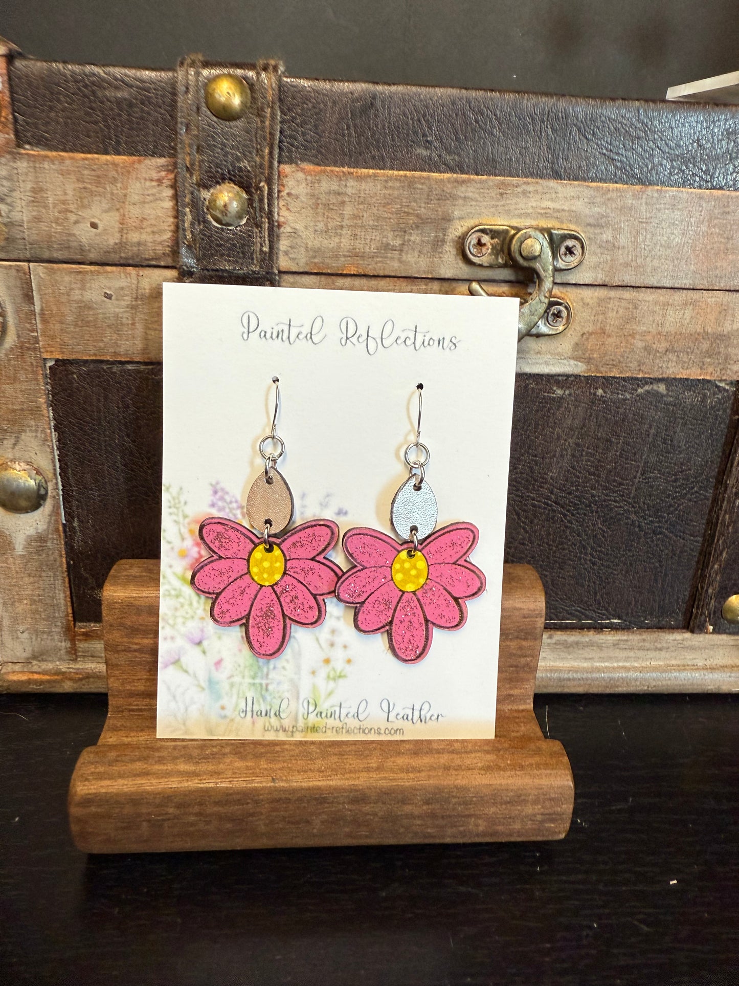 Half Daisy Earrings