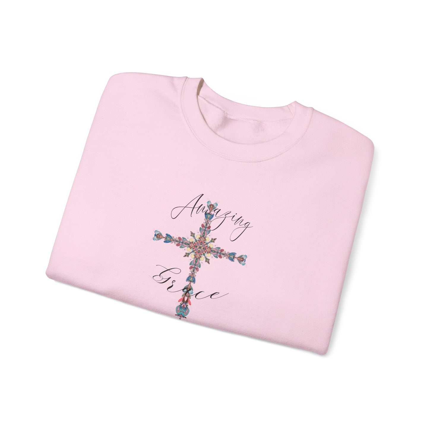 Pastel Cross Crewneck Sweatshirt