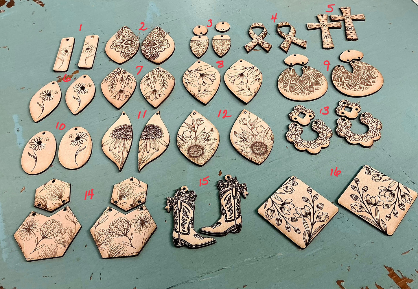 DIY Earring Paint Kits