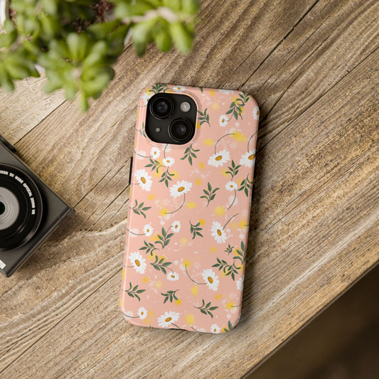 Watercolor Daisy Tough Phone Case