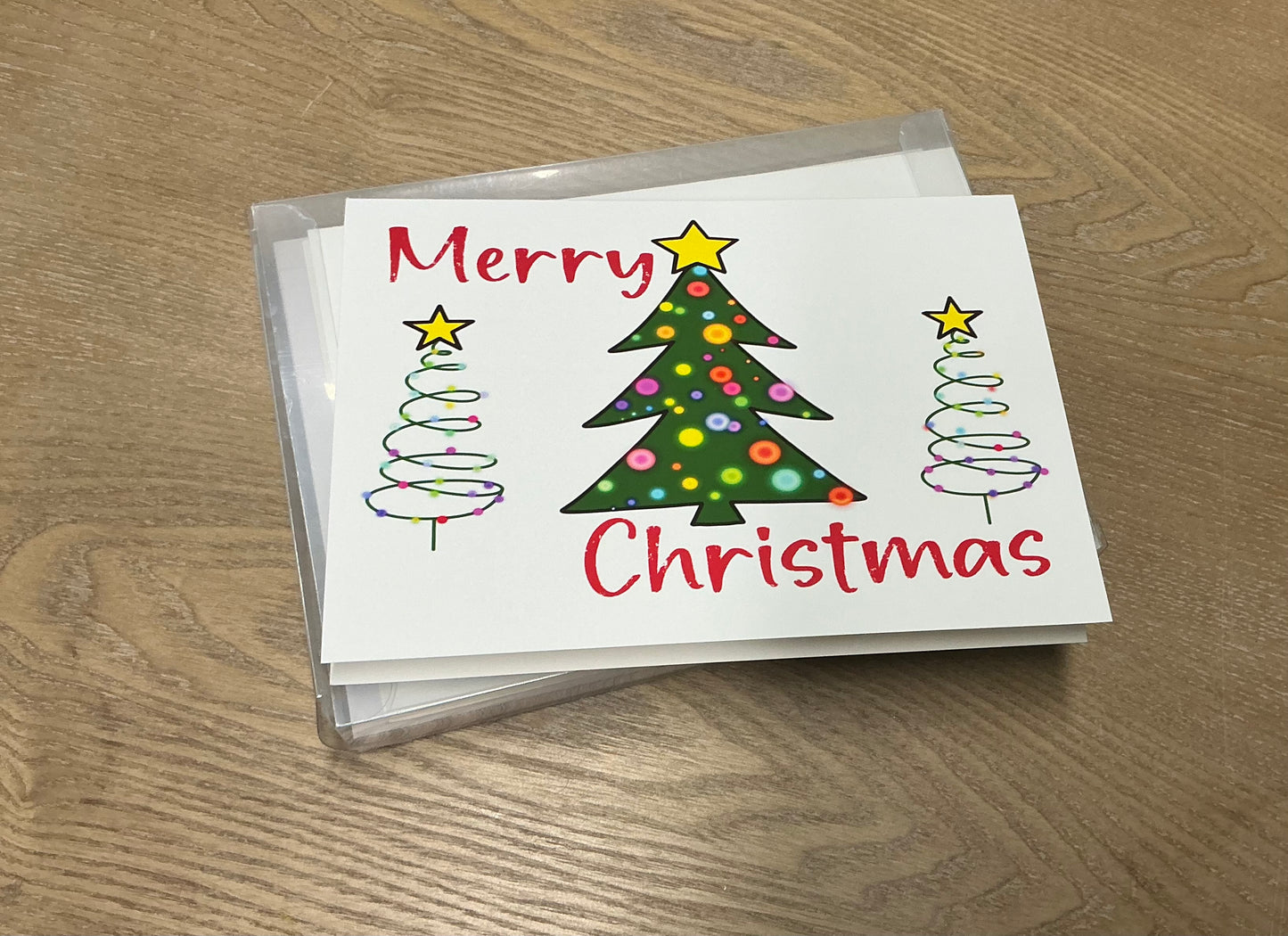 Shining Bright Christmas Tree Card