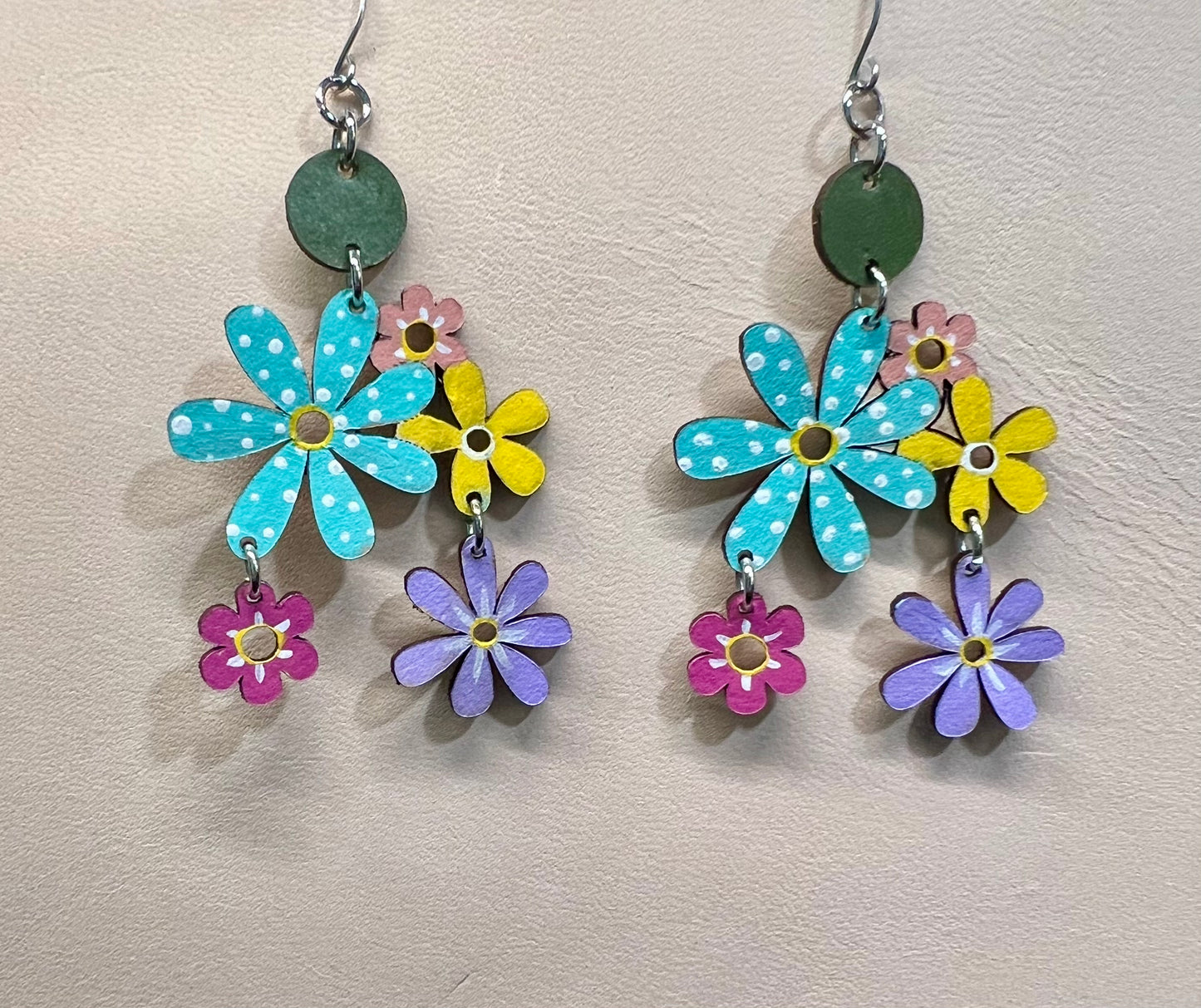 Flower Drop Dangles