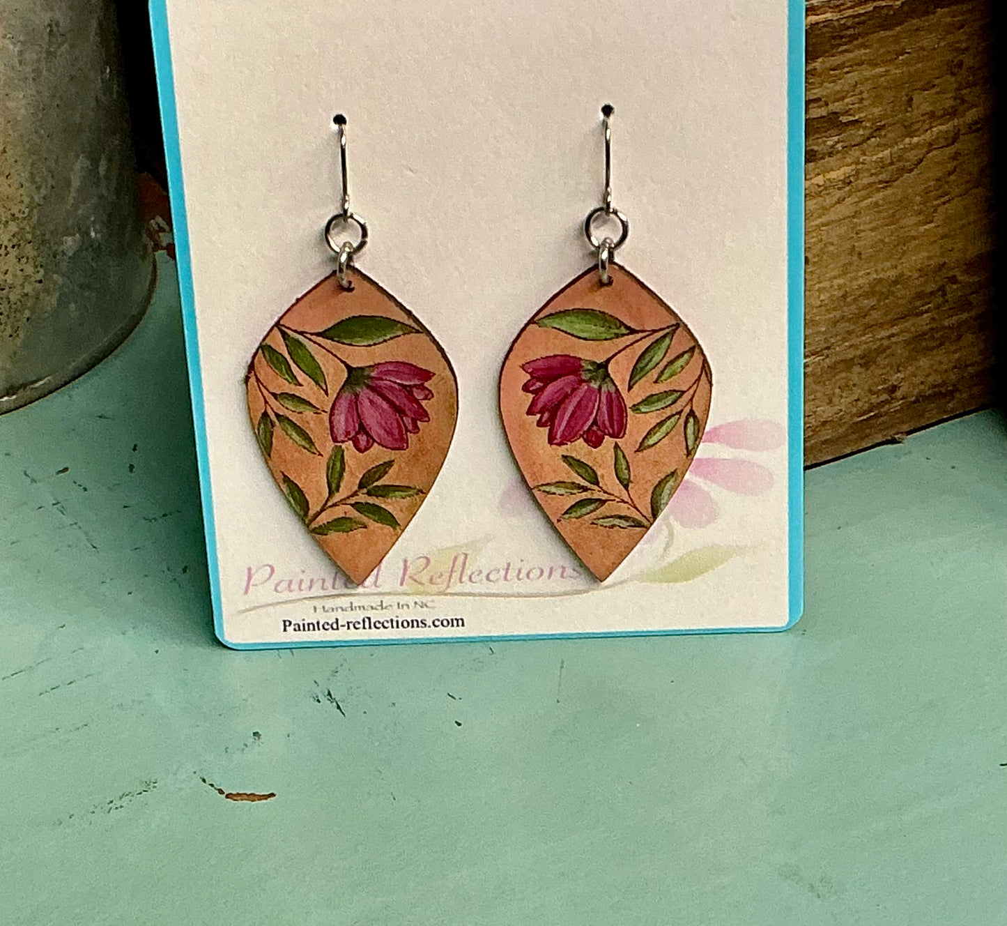 Teardrop Upside Down Earrings