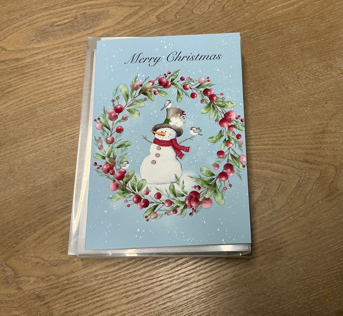 Christmas Snowman Card