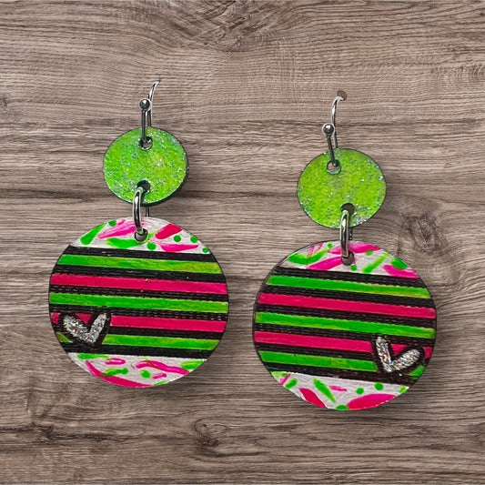 Neon Blast Earrings