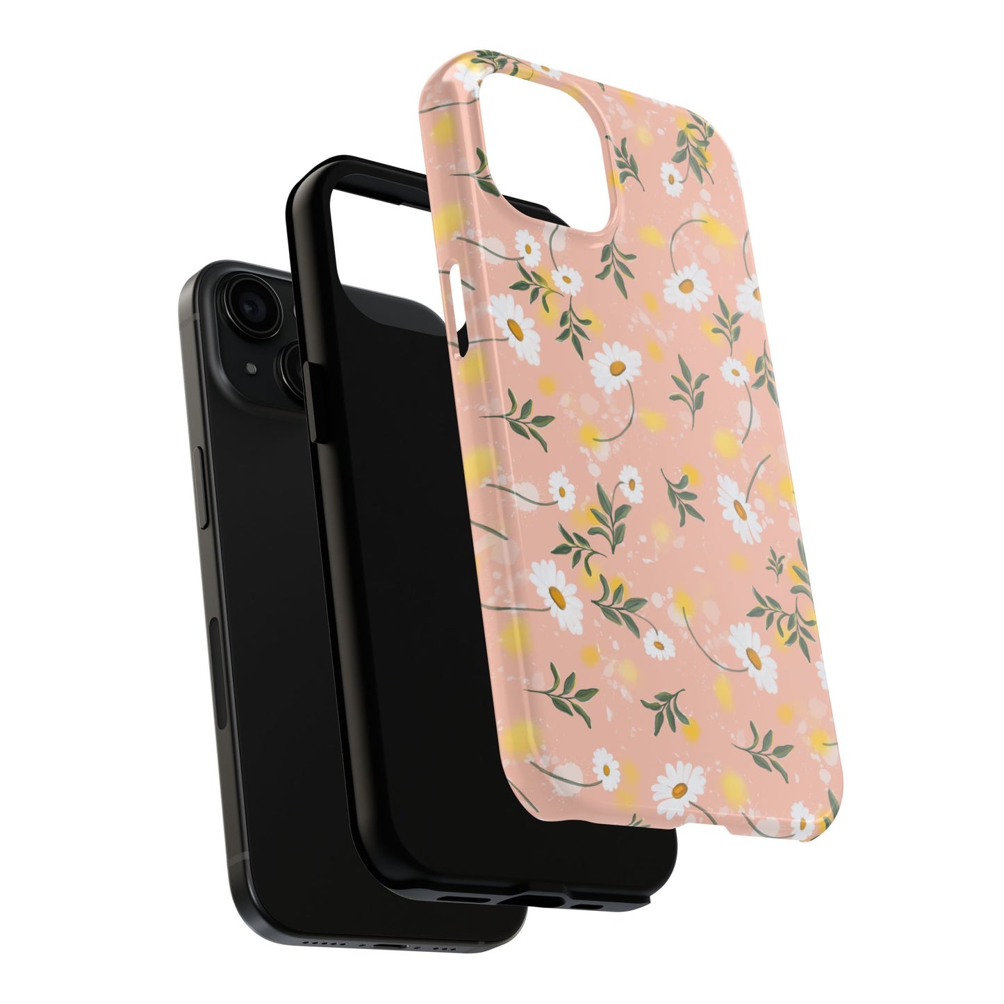 Watercolor Daisy Tough Phone Case