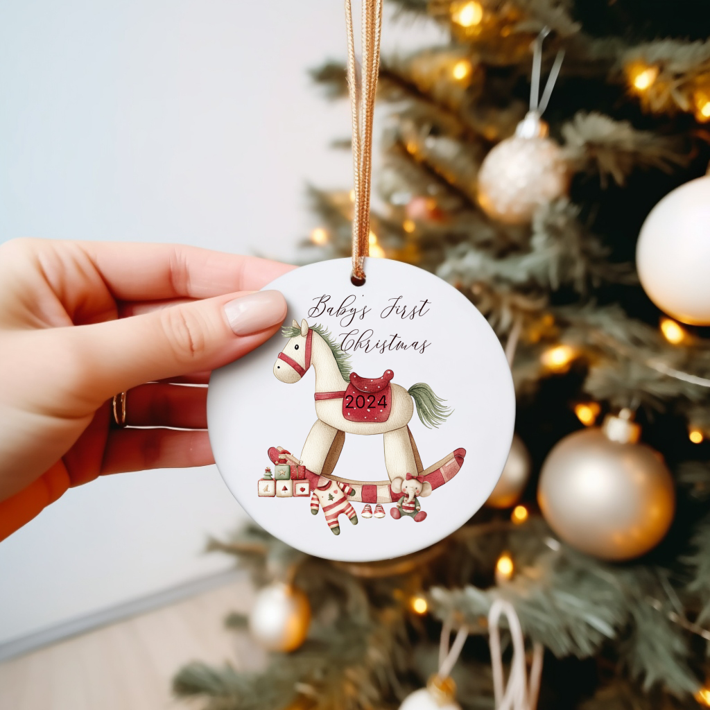 Christmas Ceramic Ornament