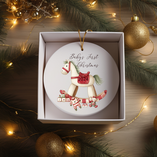 Christmas Ceramic Ornament